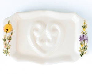 Soap Holder Flat Garden Melody